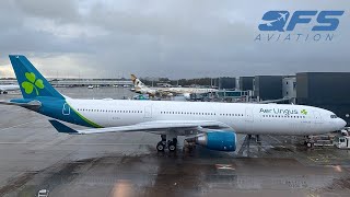 Aer Lingus  A330 300  Business Class  New York JFK to Dublin DUB  TRIP REPORT [upl. by Dart]