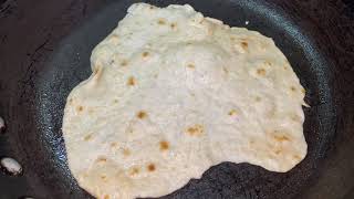 How to Make Naan Unleavened Communion Bread  Flatbread Matzo Matzah Recipe [upl. by Aerda545]