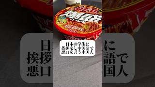 訪日中国人「こんにちは！○日本！蔑称」「超ドブスな顔！」 中国 中国人 学生 訪日外国人 料理 [upl. by Aliahkim]