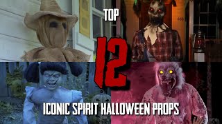 Top 12 Most Iconic Spirit Halloween Props [upl. by Ahsyekat]