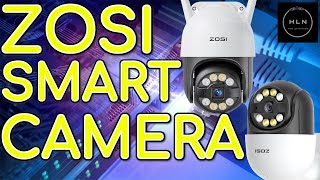 ZOSI HOME SECURITY SMART IP CAMERA Unboxing Review and Thoughts [upl. by Lesirg]