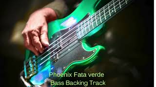 Phoenix Fata verde  Em  Bass Backing Track With Vocals [upl. by Amelia257]