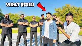 Going In Public Place With VIRAT KOHLI Prank  😨 विराट कोहली को देखने पर पूरा शहर हिल गया 😳 [upl. by Icyaj421]