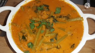 Basale soppina saru recipe  malabar spinach curry how to make basale soppina saru in Kannada [upl. by Aiuqram113]