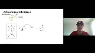 Lecture Video Ch7 2 11 Stereoselectivity of E2 [upl. by Ennaimaj205]