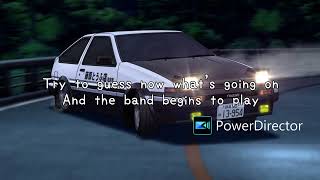 Initial D  Deja Vu Lyrics [upl. by Lancey]