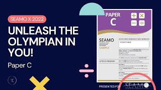 SEAMO X 2022 Training  Paper C Part 2 [upl. by Nathalia]