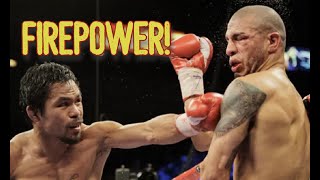 Manny Pacquiao vs Miguel Cotto  The Story Behind quotFirepowerquot [upl. by Alathia]