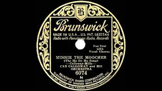 Cab Calloway Minnie The Moocher [upl. by Yennep628]