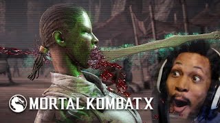 WAIT NO JACQUI YOURE FINISHED  Mortal Kombat X 7 [upl. by Onitsuj]