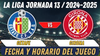 Partido De Liga Hoy Getafe vs Girona [upl. by Inglis]