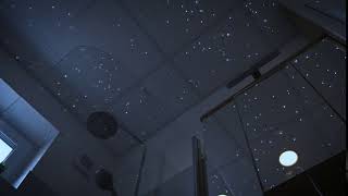 Starlight ceiling in bathroom [upl. by Elkcim10]