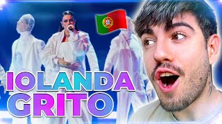 🤩¡REACCIÓN a GRITO de IOLANDA🤩🎙️REPRESENTANTE de PORTUGAL en EUROVISION 2024🎙️ 🇵🇹 [upl. by Loss]