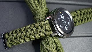 Pulsera paracord para reloj muy fácil de hacer [upl. by Ahsaet670]