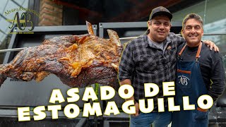 ESTOMAGUILLO ASADO CON MISTER WAGYU Así se hace un asado típico del Sur de Chile [upl. by Yror]