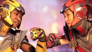 MK1 All Sektor amp Cyrax Intros so far  Mortal Kombat Khaos Reigns DLC [upl. by Ydor]