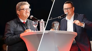 Débat MélenchonHedebouw  La gauche en Europe face à la montée de lautoritarisme  ManiFiesta [upl. by Hilaire]