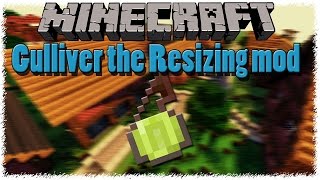 RO Minecraft mod showcase  Gulliver the Resizing mod 164 HD [upl. by Yenroc]