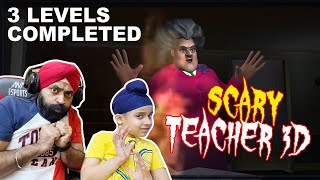 Scary Teacher 3D  3 Levels Completed  RS 1313 Gamerz  Ramneek Singh 1313 [upl. by Nilla]