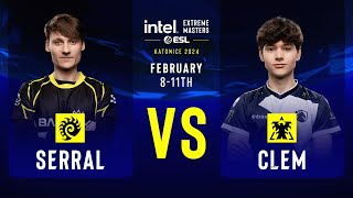 Serral vs Clem  IEM SC2 Katowice 2024  Quarterfinals [upl. by Ulah]