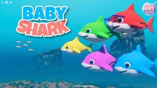 Baby Shark  Fun Animated Video  VR1 Kids TV [upl. by Welton]