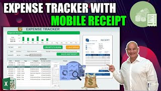 How To Create This Excel Expense Tracker With Mobile Receipt Upload From Scratch Free Download [upl. by Votaw903]