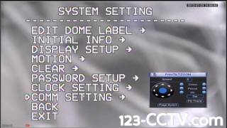 Configuring Multiple PTZ 9000s to one DVR 123CCTV [upl. by Tollman392]