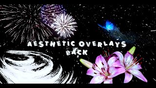 AESTHETIC OVERLAYS PACK [upl. by Nylecaj392]