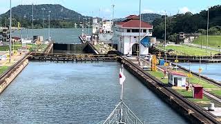 Panama Canal Miraflores locks [upl. by Jecoa]