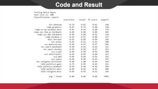 20Newsgroups Classification and Prediction by Zihao Ren and Sihan Peng [upl. by Ennoval]