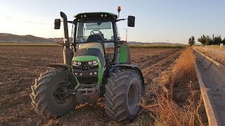 ł2018ł DeutzFahr Agrotron 6140 TTV ł Ásóboronázás ł Cultivating [upl. by Tryck]