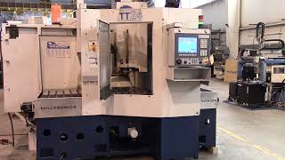 Milltronics TT24 3 Axis Twin Table Bridge Type Vertical Machining Center For Sale [upl. by Allehs]