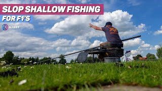 Slop Shallow Fishing for F1s with Andy Bennett at Lindholme Lakes [upl. by Accebar]