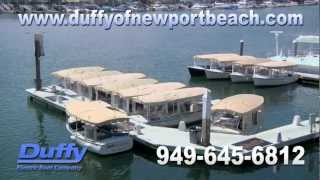 Duffy Electric Boats of Newport Beach CA  Boat Rentals [upl. by Ahsiuqel]