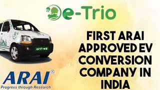 First Electric Car Conversion Kit Approved by ARAI Pune  EVBasics [upl. by Delaine]