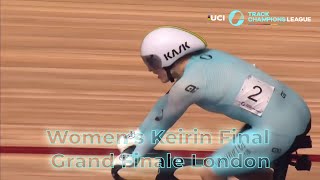 Womens Keirin Final  Ellesse Amazing Victory🏆  Grand Finale London  UCI Track Champions League [upl. by Niessuh]