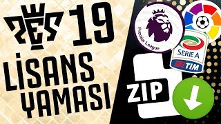 PES 2019  LİSANS YAMASI Nasıl Yüklenir PS4 ve PC [upl. by Bradman531]