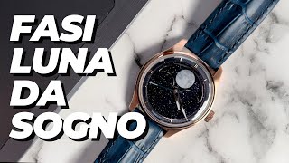 Un orologio fasi luna da sogno Il Loresum LS04 in campagna Kickstarter [upl. by Stanford]