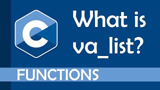 What are variadic functions valist in C [upl. by Akisej]