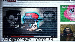 thursday night trauma ANTHROPOPHAGY lyrics español [upl. by Kohcztiy]