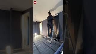 Timelapse Video Fotobehang Plakken  Makkelijk en Eenvoudig Vliesbehang Aanbrengen  wallartnl [upl. by Andi]