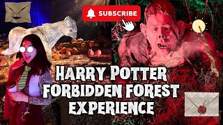 I went to the HARRY POTTER FORBIDDEN FOREST EXPERIENCE [upl. by Spalla]