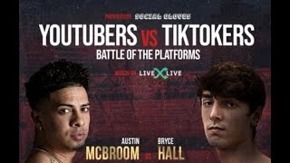 Austin Mcbroom vs Bryce hall  Full Fight 🥊🥊 [upl. by Ruyle]