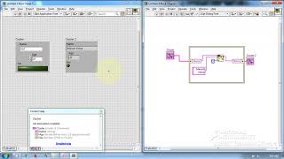 How to use In Place Element Structure Unbundle  Bundle Elements Border Node in LabVIEW [upl. by Nesila]