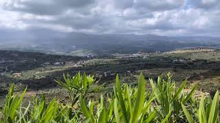 The view from Melidoni Cave parking lot Crete Greece [upl. by Femmine10]