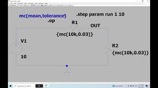 Video 11 LTspice Monte Carlo Analysis [upl. by Aizatsana]