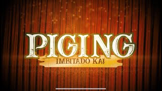 Smugglaz  PIGING Imbitado ka Official Lyric Video [upl. by Etnaik]