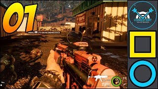 Earthfall THIS GAME WOW Campaign Gameplay Walkthrough quotSupply Runquot Part 1  PS4 Pro [upl. by Yzeerb]