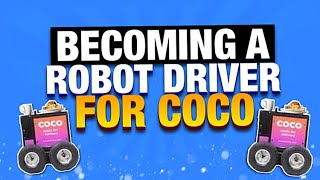 Whats It Like To Drive A Coco Delivery Robot [upl. by Labotsirhc]