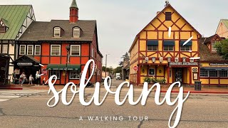 Solvang Danish Village in California  Walking Tour [upl. by Yleoj]